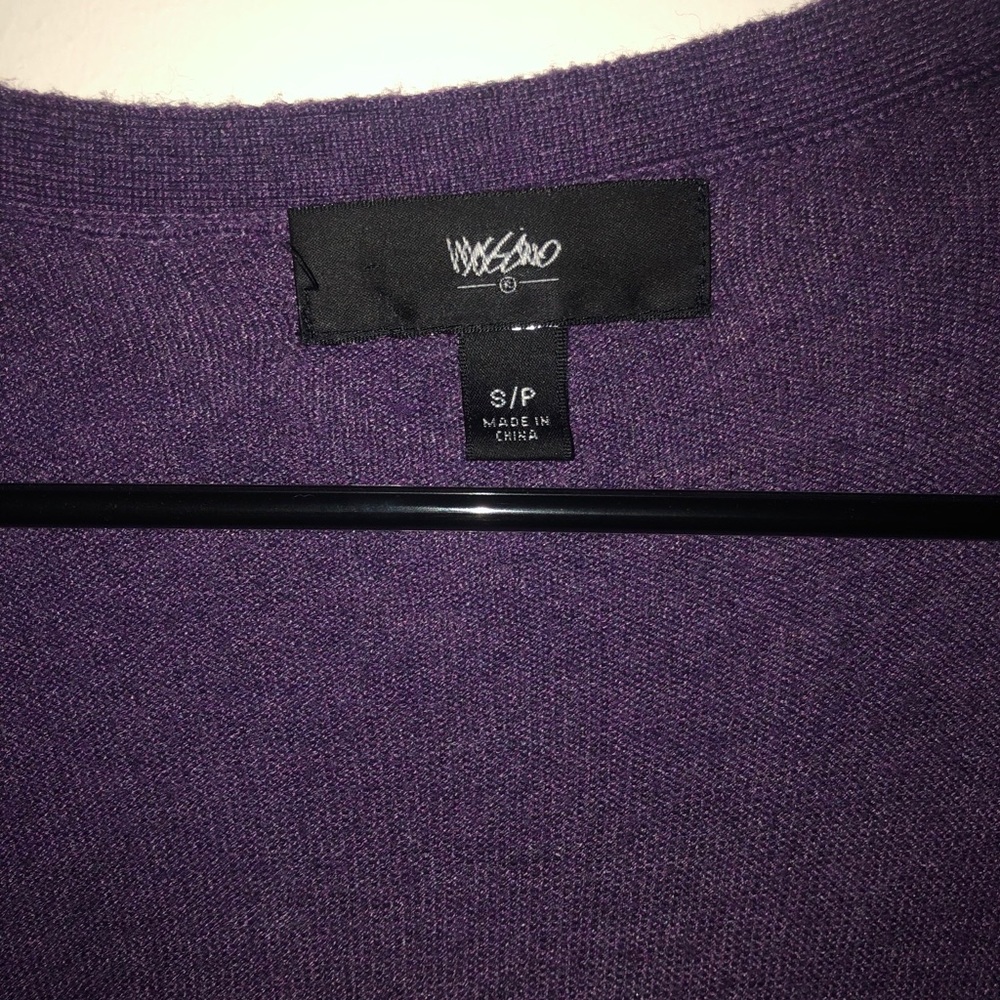 Purple Mossimo Cardigan